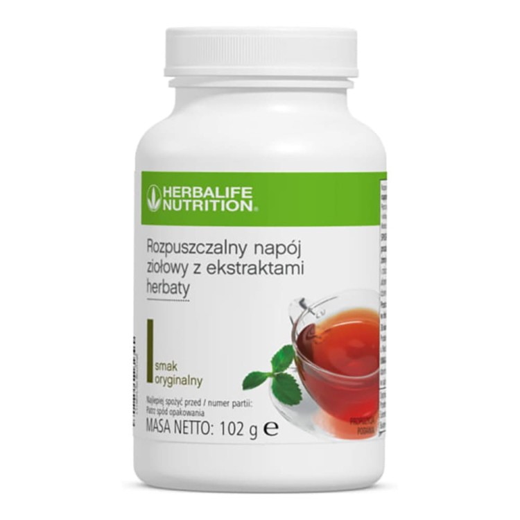 Rozpuszczalny Napój Ziołowy z Ekstraktami Herbaty - smak-oryginalny-102g